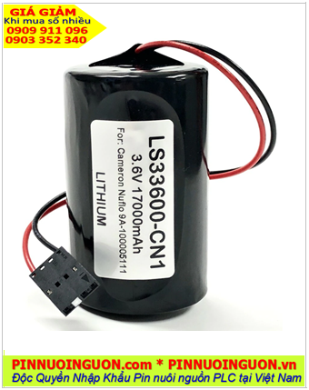Pin nuôi nguồn LS33600-CN1 9A-100005111 Cameron NUFLO Flowmeter valve battery